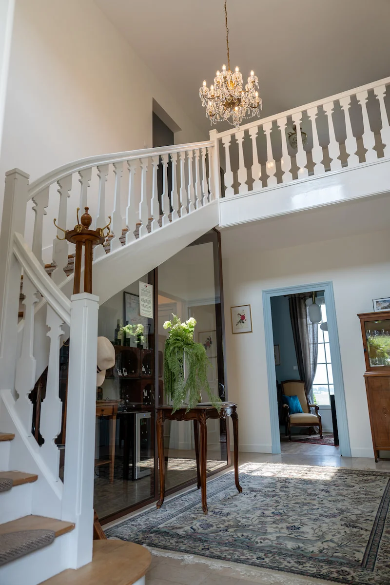authentic Beaujolais guesthouse - Vintage living room
